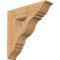 Ekena Millwork Funston Traditional Smooth Bracket, Western Red Cedar, 5 1/2"W x 24"D x 24"H BKT06X24X24FST01SWR - alternate 1